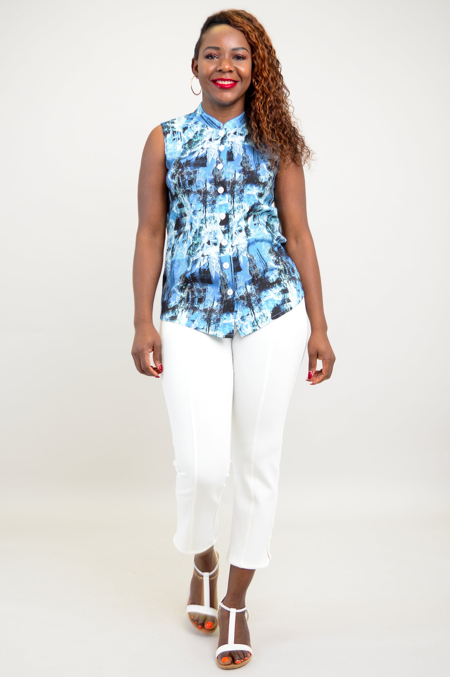 Debbie Tank Top by Somaco - Soft Linen Bamboo Blend for Women | Perfect for Summer, Beach & Casual Wear | Final Sale