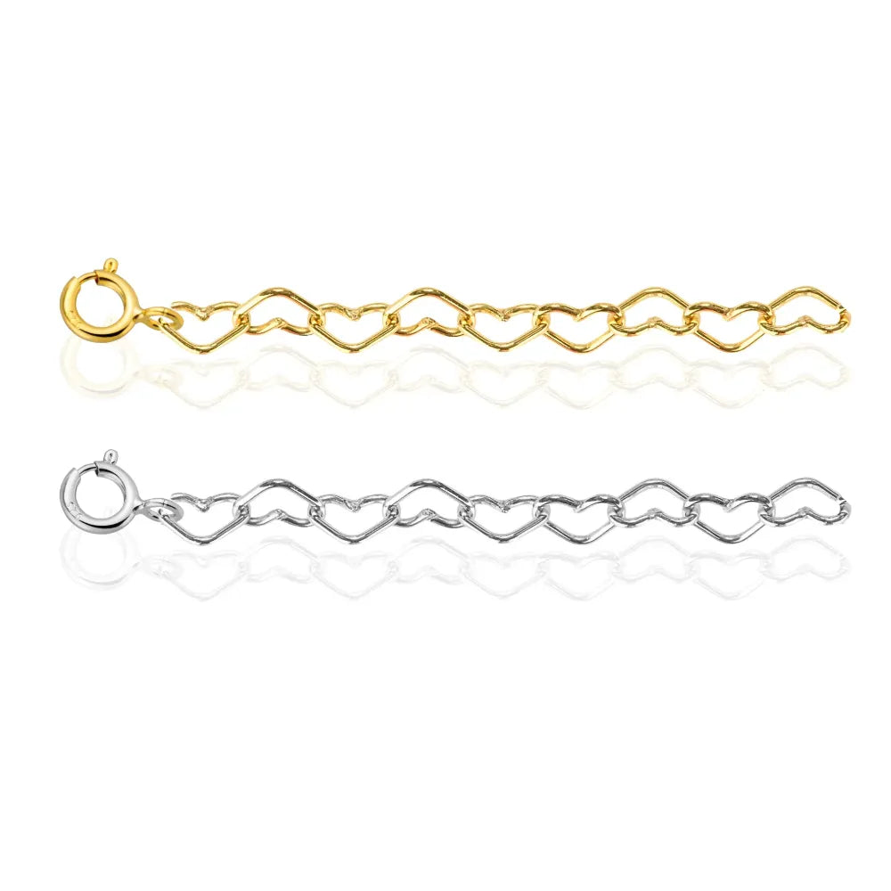 Stainless Steel Separate Chain Extender with Lobster Clasp - Adjustable Necklace & Bracelet Extender for Jewelry Making & DIY Accessories