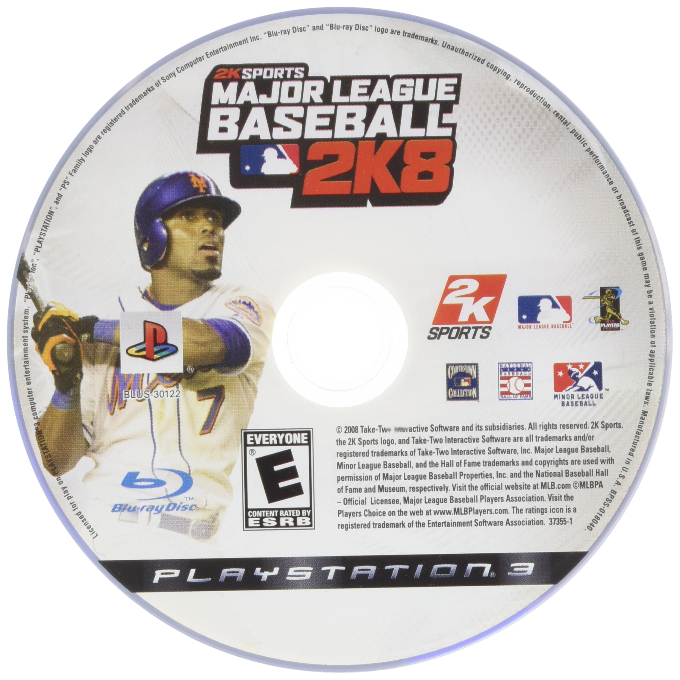 Major League Baseball 2K8 for PlayStation 3 - Authentic MLB Video Game with Real Players & Teams - Perfect for Baseball Fans and Sports Gaming Enthusiasts