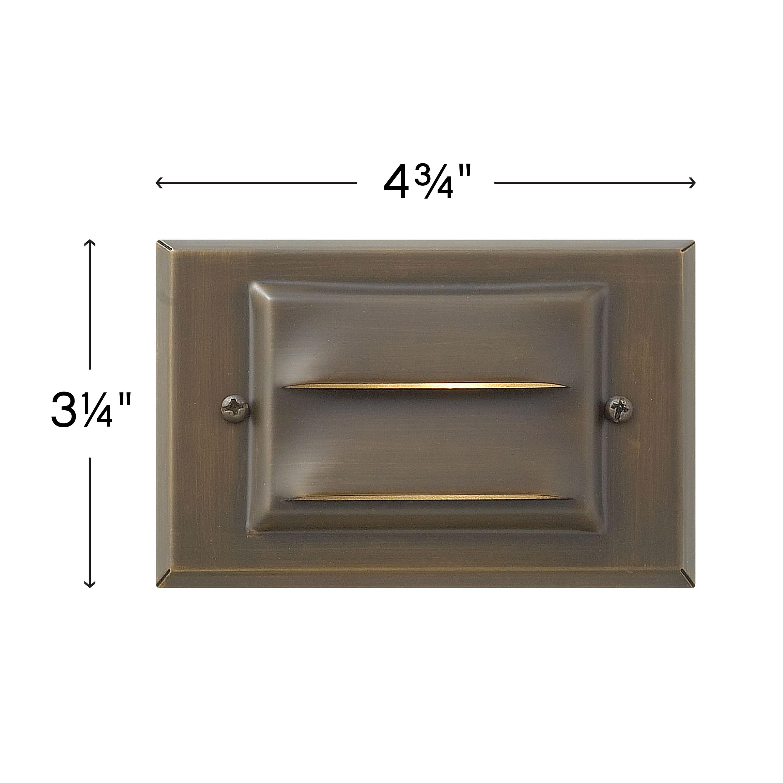 Hinkley Hardy Island 12V LED Deck Sconce Light - Cast Brass with Frosted Glass - Matte Bronze Finish - Outdoor Wall Lighting for Patio, Porch, and Garden