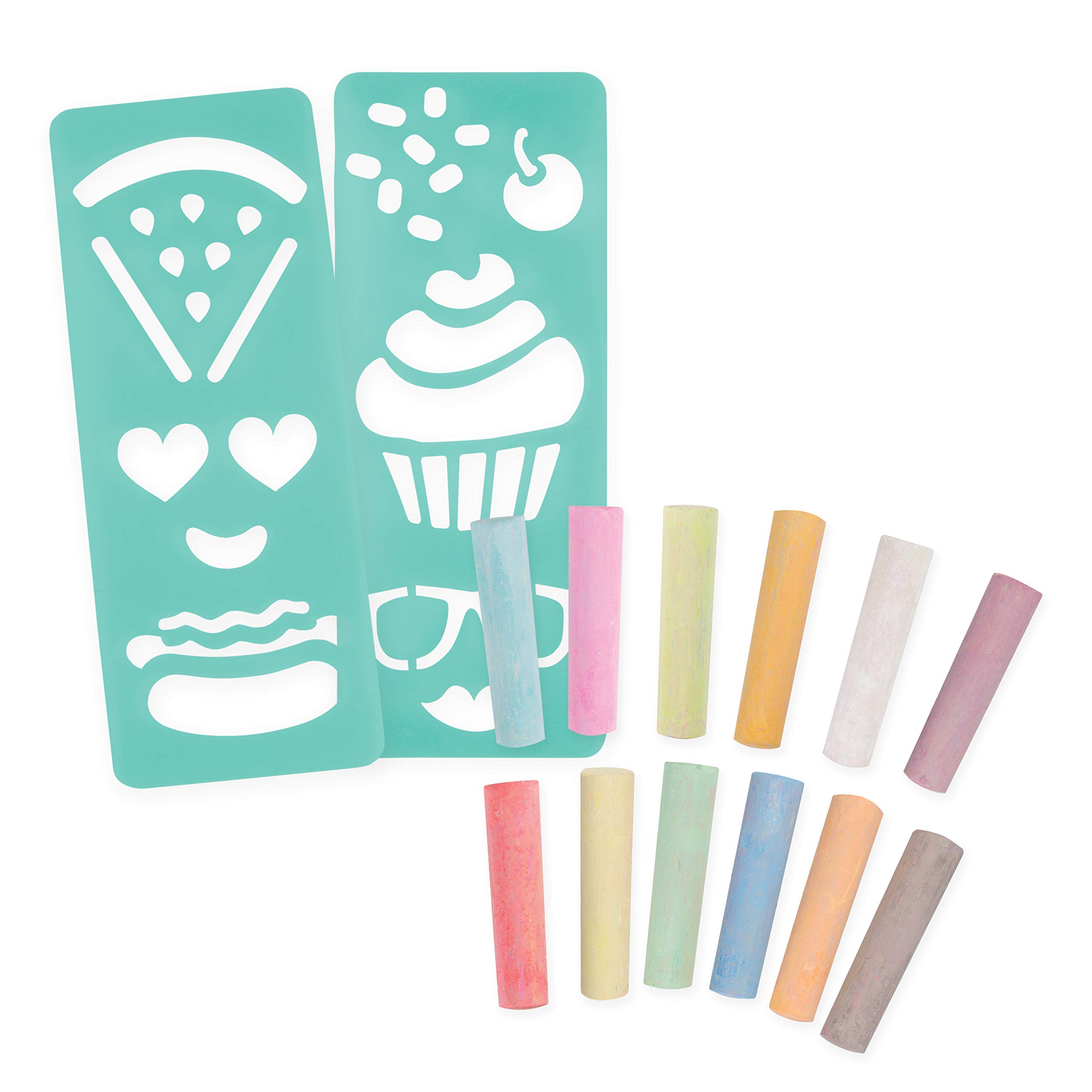 Fashion Angels Garbage Can of Chalk Fun Crafting Kit - Multicolor Chalk Art Set for Kids, DIY Creative Drawing & Craft Projects - Perfect for Birthday Parties, Classroom Activities & Outdoor Fun