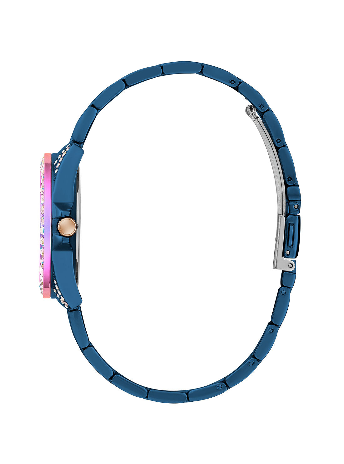 Elegant Blue Crystal Opaline Watch for Women - Luxury Fashion Timepiece for Daily Wear, Parties & Special Occasions