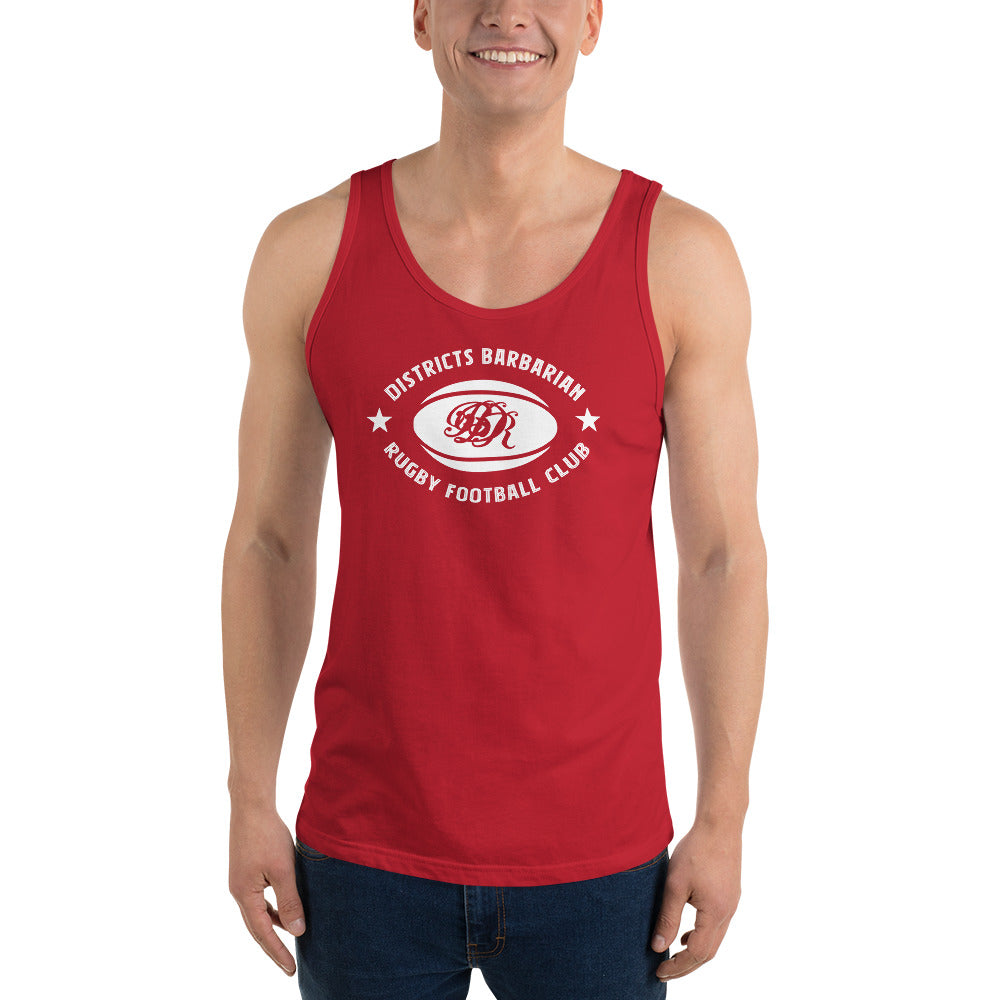 Districts Barbarian RFC Classic Tank Top for Men - Breathable & Comfortable Workout Shirt - Perfect for Gym, Running & Casual Wear