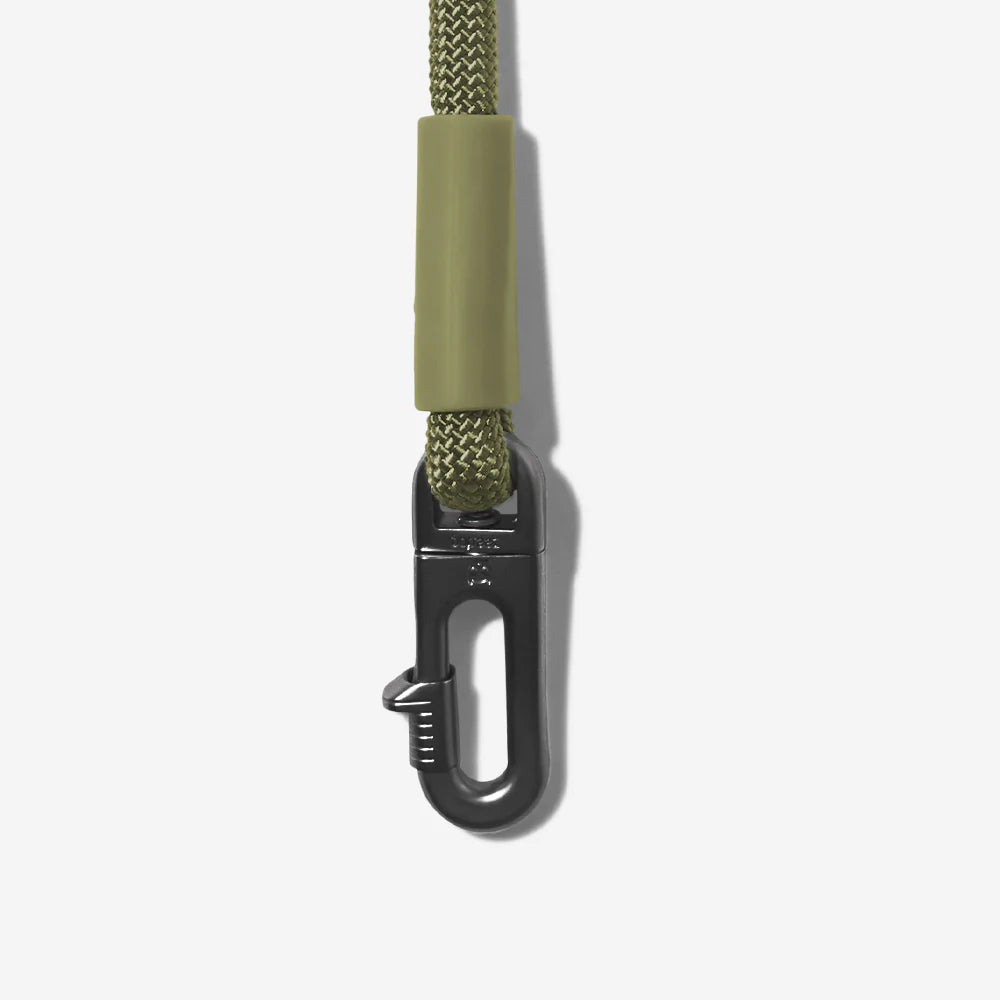Zee.Dog Hands Free Dog Leash - Army Green | Adjustable Waist Belt for Running, Walking & Training | Durable & Comfortable Pet Accessory