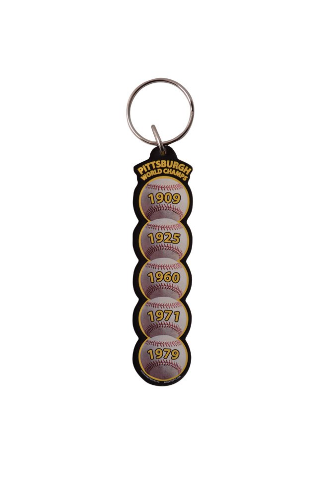 Official World Series Baseball Keychain with Engraved Dates - 4 Inches Tall - Perfect for Baseball Fans & Collectors | Great Gift for Sports Enthusiasts & Memorabilia Lovers