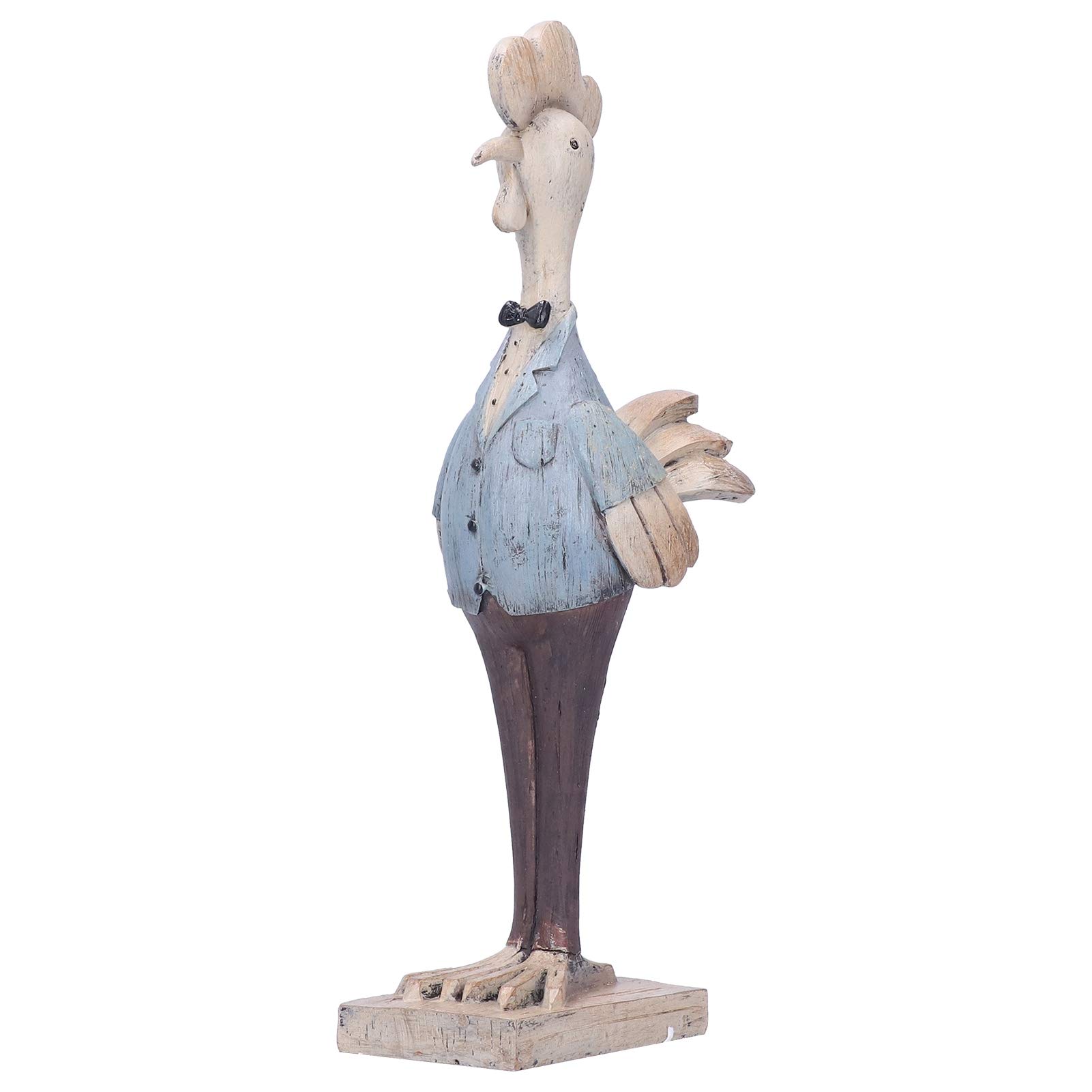 Vbestlife Resin Chicken Statue - Realistic Rooster Garden Decor for Outdoor & Indoor Use - Perfect Home Decoration for Women & Girls - Ideal for Patio, Yard, and Farmhouse Style Decor