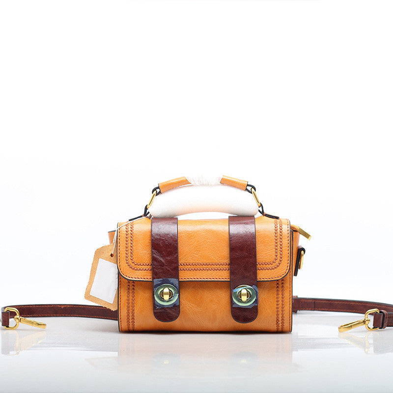 Premium Italian Leather Handbag with Top Handle - Women's Fashion Luxury Shoulder Bag for Work, Travel & Special Occasions