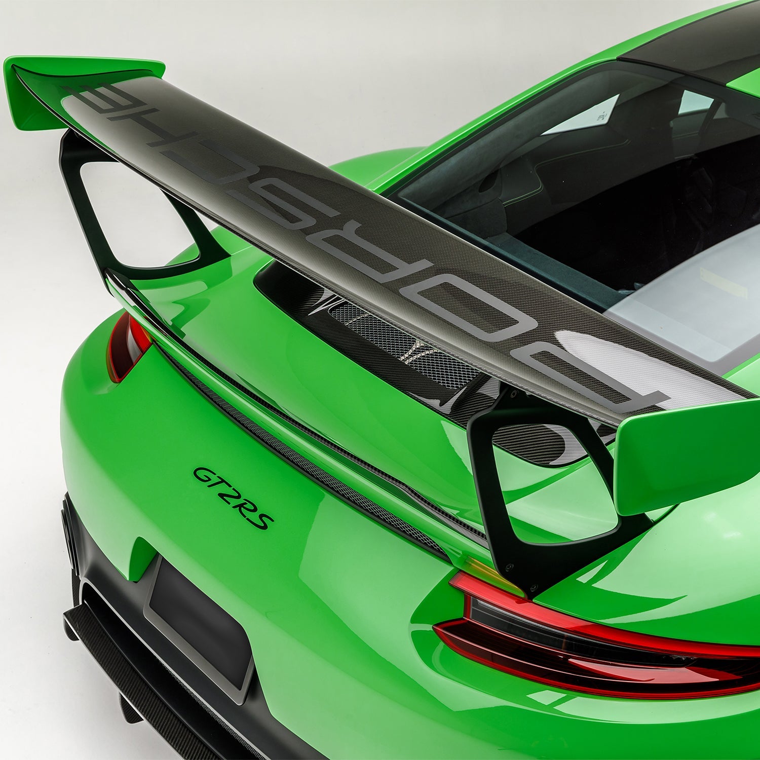 Porsche 991.2 GT2RS Extended Wing Risers - High Performance Carbon Fiber Spoiler Extension for Track & Racing - Perfect for Porsche 911 GT2 RS Aerodynamic Upgrades & Motorsport Enthusiasts