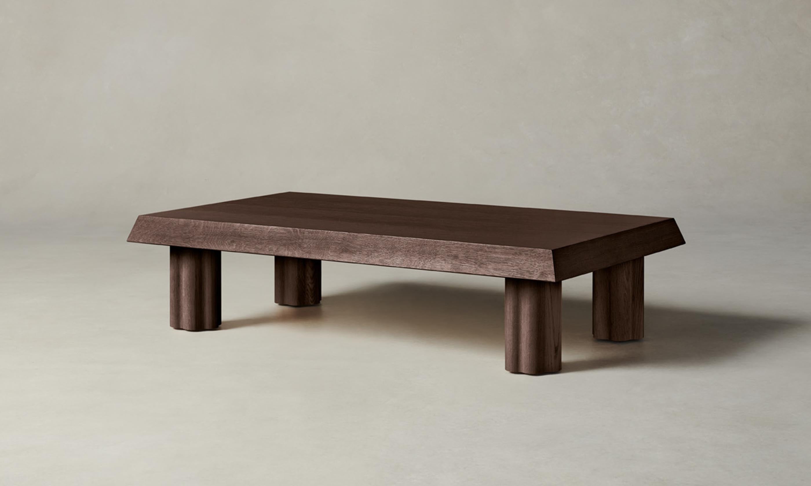 Modern Rectangular Coffee Table - Solid Wood Living Room Center Table for Home Decor, Perfect for Family Gatherings & Relaxing
