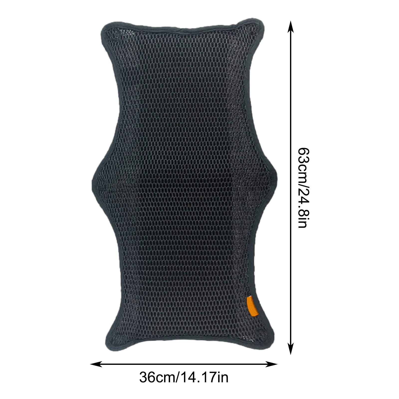Motorcycle Seat Cushion - Pressure Relief & Cooling Gel Seat Cover - XL Size for Comfortable Riding - Perfect for Long Distance Travel & Hot Weather Commuting