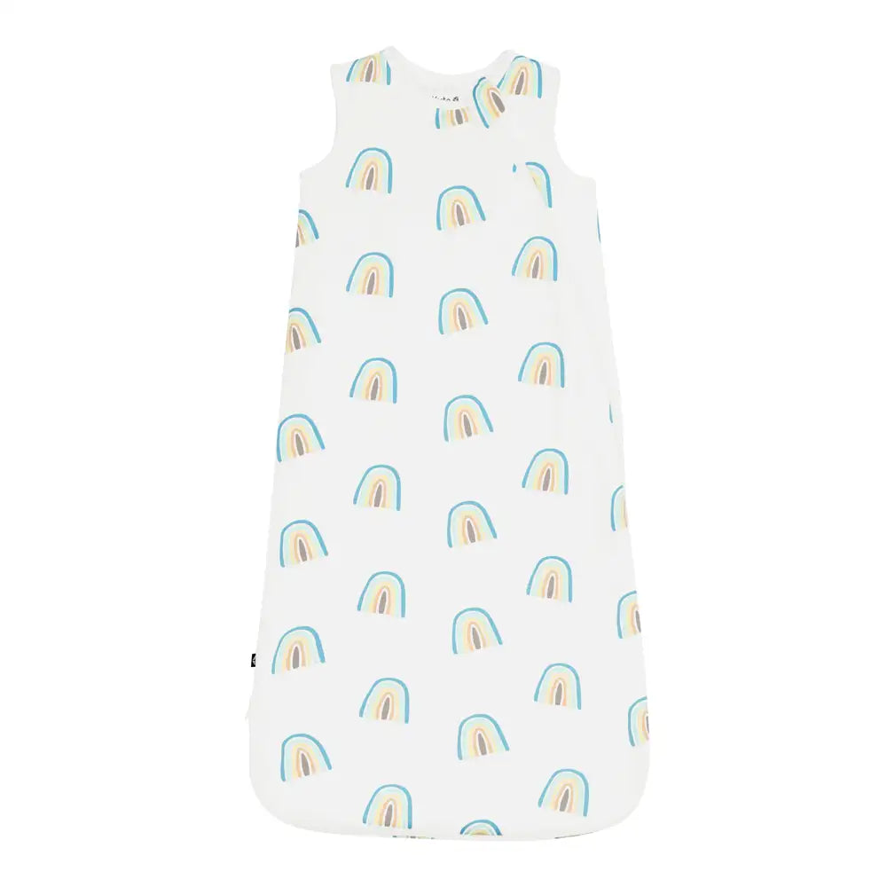Kyte Baby 1.0 Tog Sleep Sack - Soft Cotton Baby Sleeping Bag for Newborns & Infants (Makai Rainbow Print) - Perfect for Nursery, Daycare & Overnight Sleep