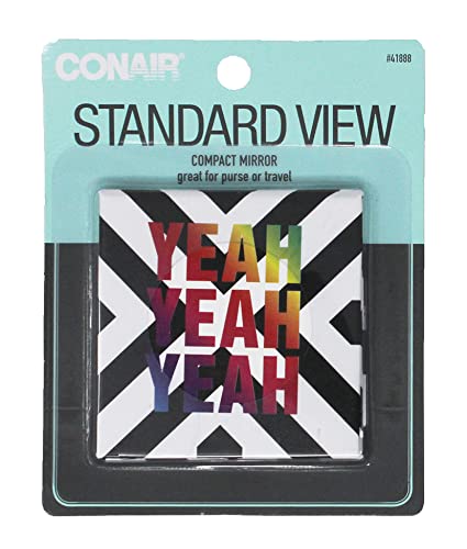 Portable Compact Paper Mirror - 1X Magnification, Lightweight & Travel-Friendly for Makeup, Grooming & On-the-Go Touch Ups