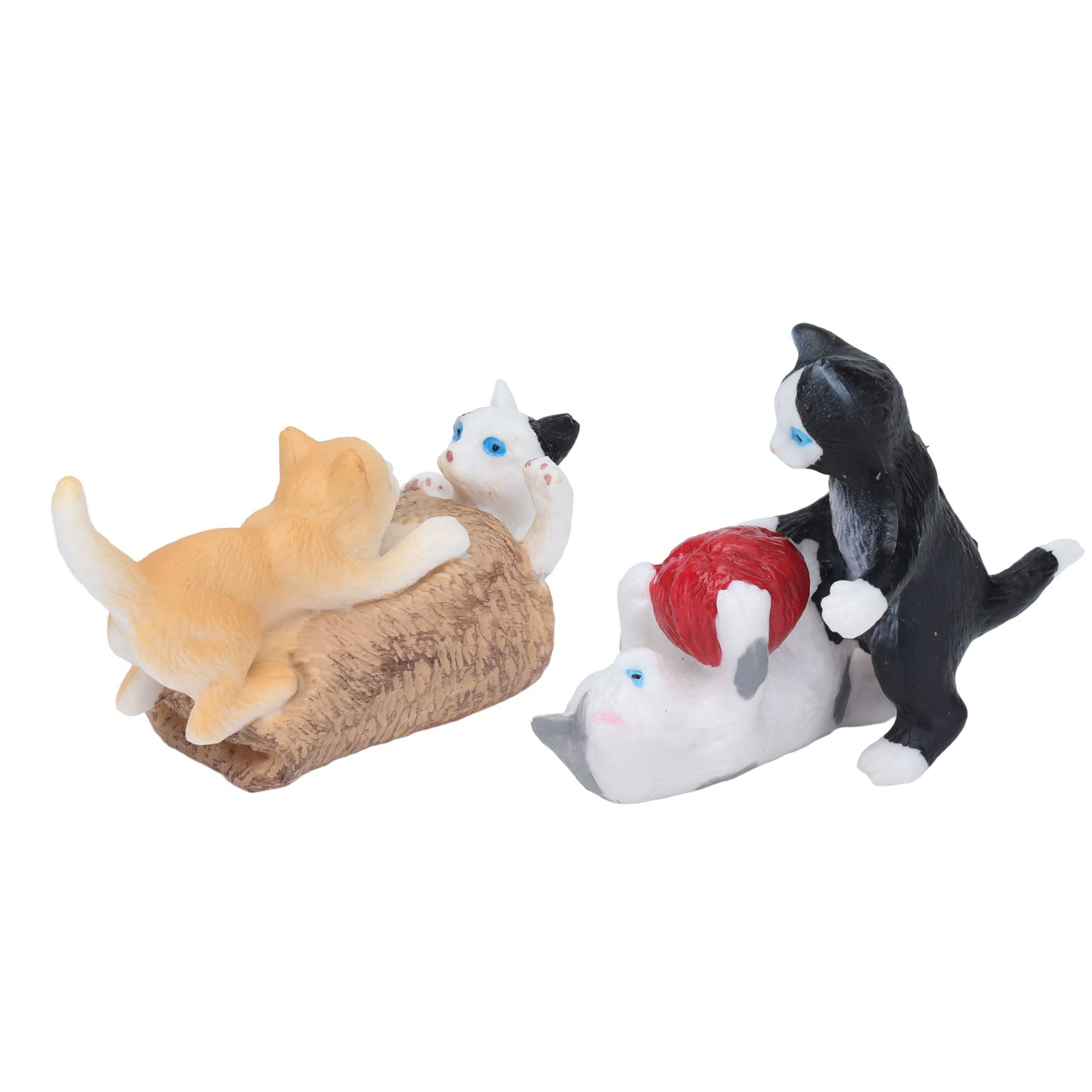 Wild Animal Simulation Toys for Kids - Educational Learning Games, Realistic Plush Animal Figures & Wool Balls - Perfect for Birthday Parties, STEM Education & Pretend Play