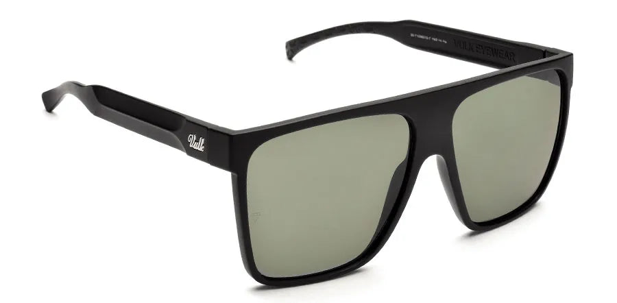 Vulk Ant Deserve MBLK G3262 Sunglasses - Polarized UV Protection Lenses for Men & Women - Perfect for Driving, Running, and Outdoor Activities