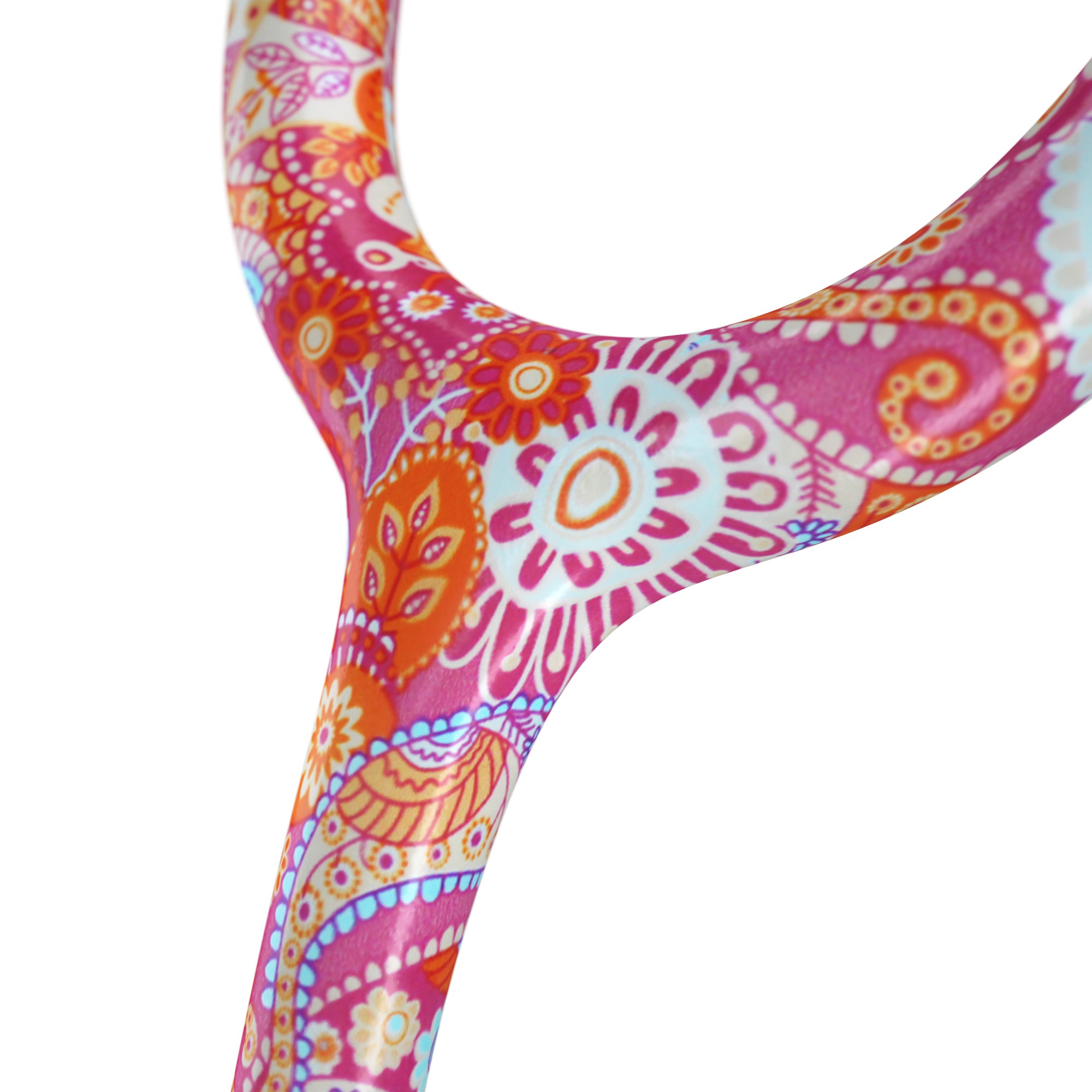 Premium ProCardial® Titanium Cardiology Stethoscope - Royal Dutch Paisley/Kaleidoscope Design for Medical Professionals | Ideal for Doctors, Nurses & Healthcare Workers in Hospitals & Clinics