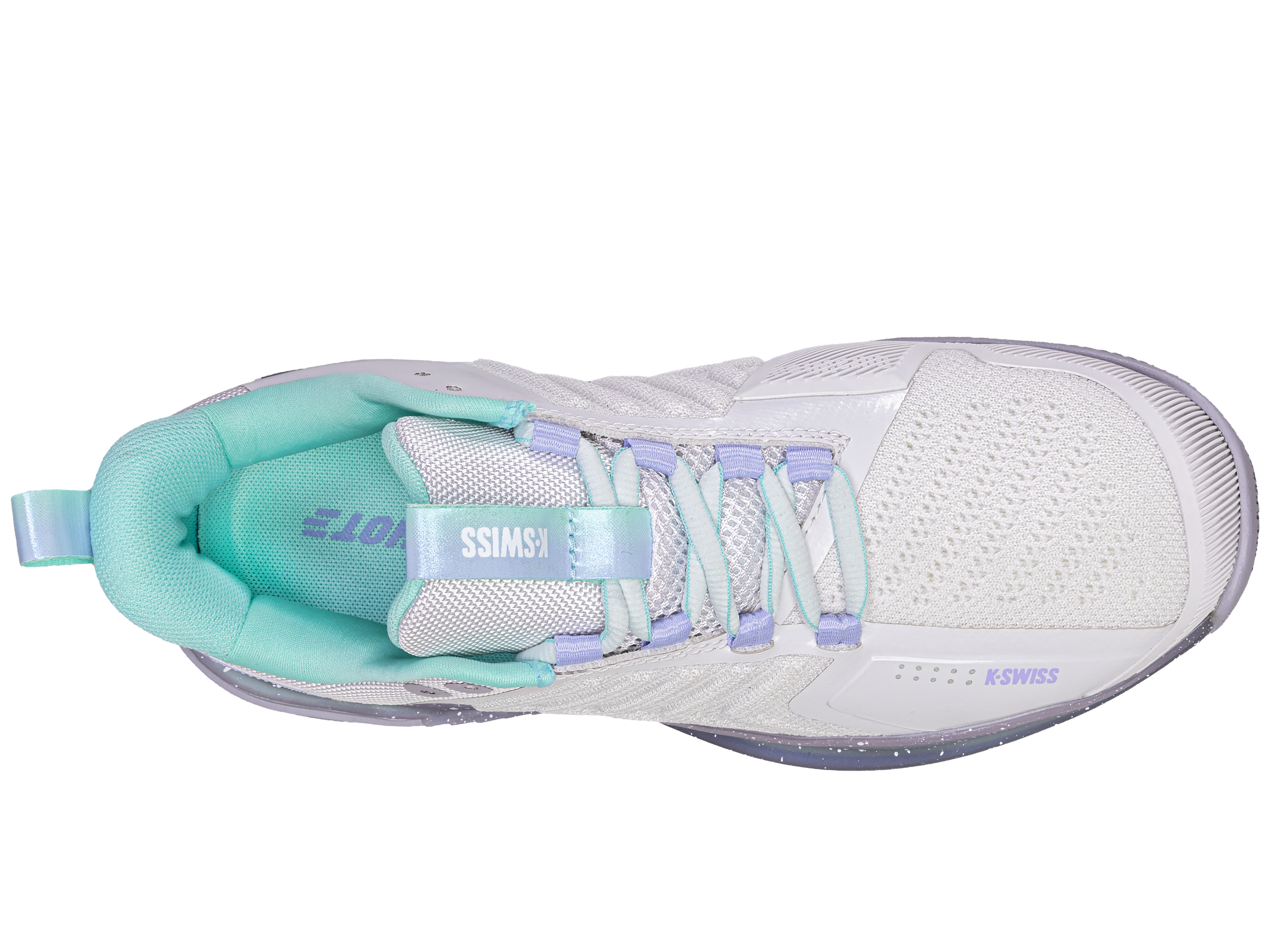 ULTRASHOT 3 Running Shoes - NIMBUS CLOUD/LILAC GRAY/NEON PURPLE | Lightweight & Cushioned for Women | Perfect for Jogging, Gym Workouts & Daily Wear