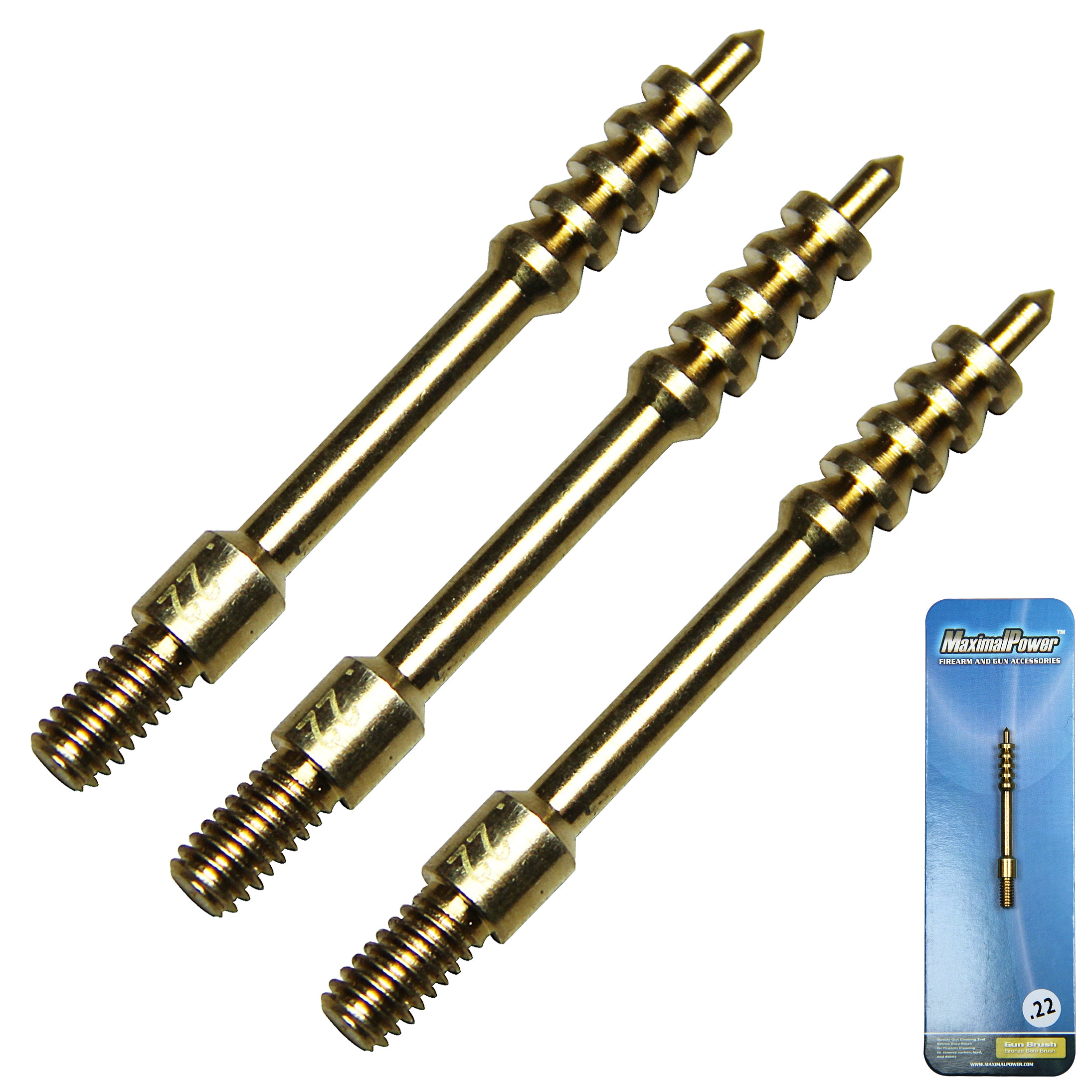 .22/.223 Caliber Bore Cleaning Jag - 8-32 Thread Compatible with Standard Cleaning Rods | Perfect for Rifle Maintenance & Precision Shooting Accessories