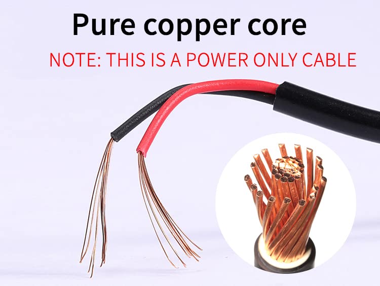 15FT Extra Long USB 2.0 A to Micro B Cable - 90 Degree Right Angle Charging Cord with 5pc Wire Clips - Compatible with Dash Cams, GPS Devices, DVRs, Digital Cameras & Security Cameras - Perfect for Car, Home & Office Use