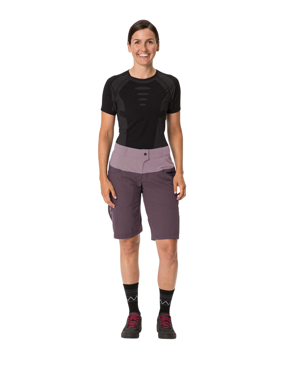 VAUDE Women's Qimsa Hiking Shorts - Lightweight, Quick-Dry & Breathable for Outdoor Adventures, Travel & Camping
