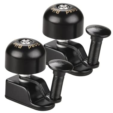 2-Pack MengK Loud & Clear Road Bike Bell - Crisp Sound Cycling Handlebar Horn for Bicycles | Perfect for Commuting, Mountain Biking & Urban Cycling Safety