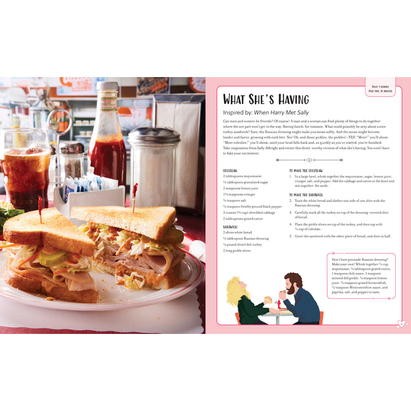 The Rom Com Cookbook: 50+ Easy & Romantic Recipes for Date Nights, Movie Nights & Couples Cooking - Perfect for Valentine's Day, Anniversaries & Special Occasions