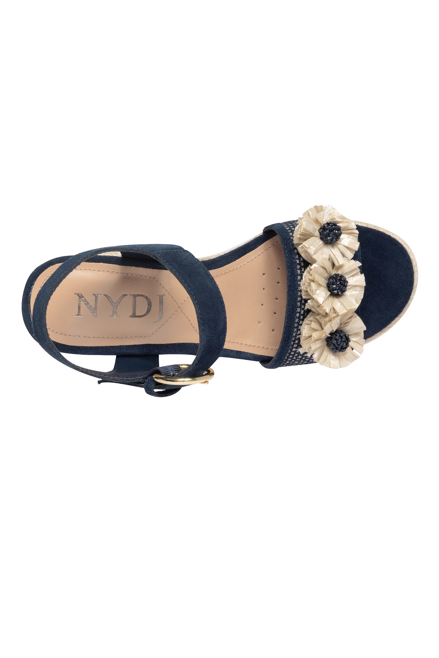 Houston Platform Sandals for Women - Comfortable Indigo Summer Wedge Sandals | Beach, Vacation & Casual Outfit Essential