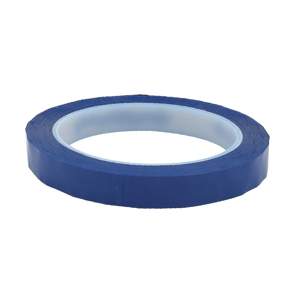 15mm x 66M Single-Sided Adhesive Marking Tape - Blue Color for Office, Warehouse & Industrial Labeling | High-Quality Sticker for Organization & Identification