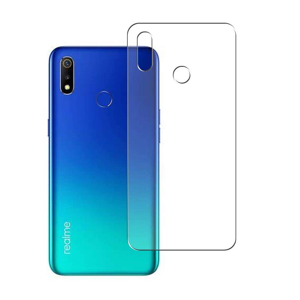 2 Pack TPU Back Screen Protector Film for OPPO Realme 3 - Soft Flexible Scratch-Resistant Protective Cover (Not Tempered Glass) - Perfect for Everyday Protection Against Scratches and Drops