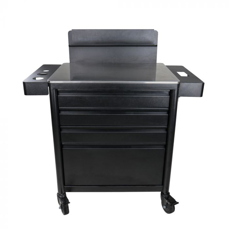 Fellowship Tattoo Workstation 4701 - Professional Tattoo Artist Table with Adjustable Height & Storage | Perfect for Tattoo Studios, Home Tattooing & Body Art Businesses