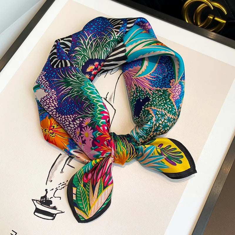 53cm Silk Scarf 9