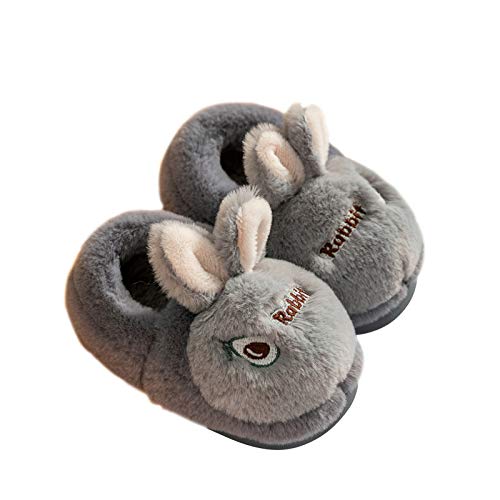 **Boys Girls Fruit Rabbit Slippers - Warm Toddler Kids House Shoes for Indoor Comfort - Perfect for Playtime & Cozy Home Wear**