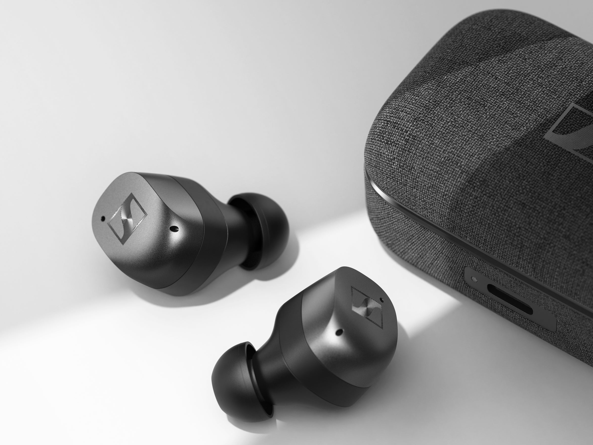 Sennheiser Momentum True Wireless 4 Bluetooth Earbuds - Premium Noise Cancelling Headphones for Gym, Travel & Work | Hi-Fi Sound, Long Battery Life, Comfort Fit