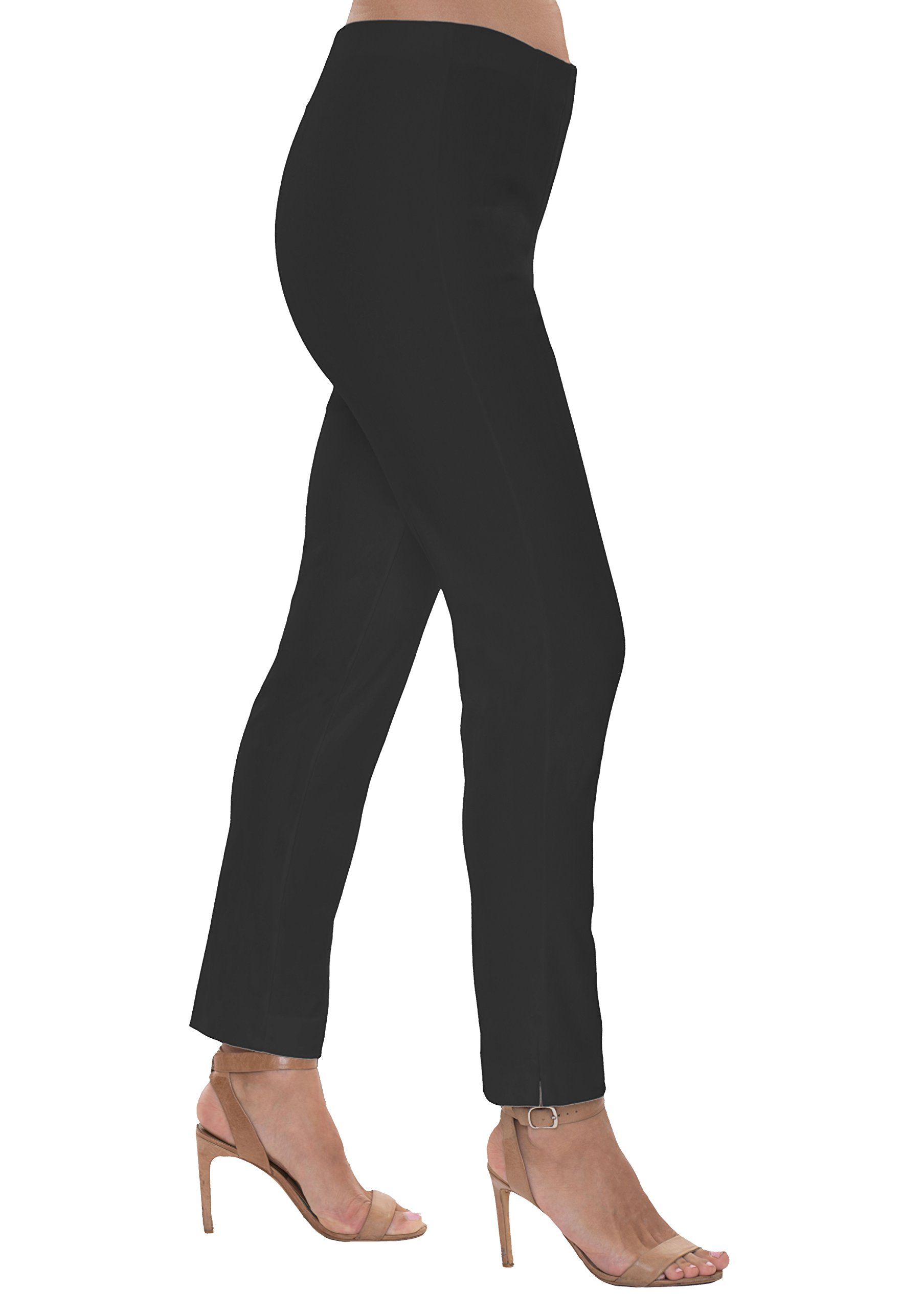 LIOR PARIS Women's Straight Leg Pants - Slim Fit High Waist Trousers for Office, Business & Casual Wear | Comfortable & Stylish Work Pants for Women
