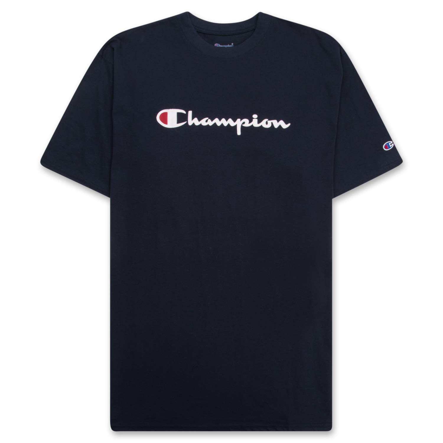 Champion Big and Tall Graphic T-Shirts for Men - 2 Pack Cotton Crewneck Tees for Casual Wear, Workout & Everyday Comfort
