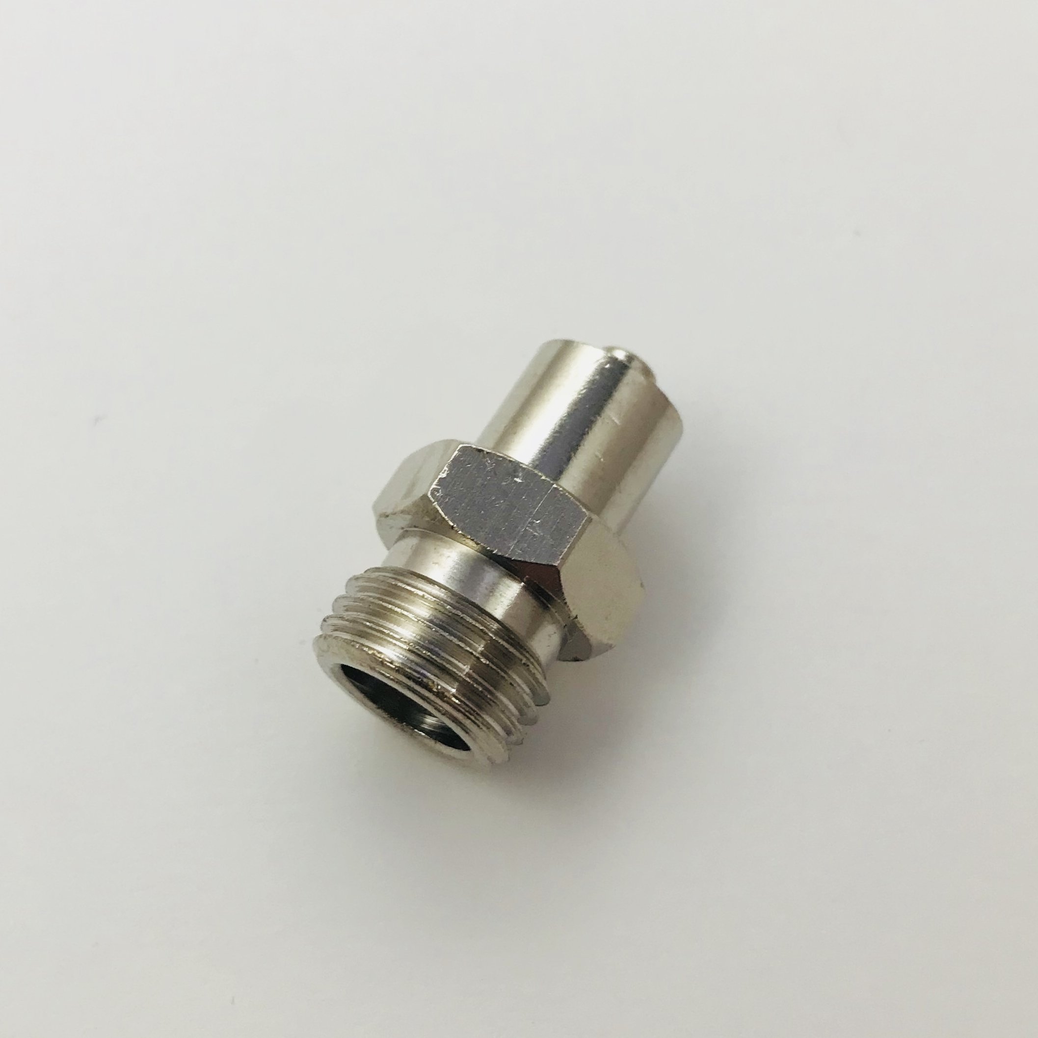 Stainless Steel Male Luer Lock to 1/4