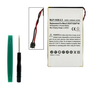 Original Motorola Ft40 3.8V 2240mAh Li-Polymer Replacement Battery with Tools - Compatible with Motorola Two-Way Radios for Business & Outdoor Communication