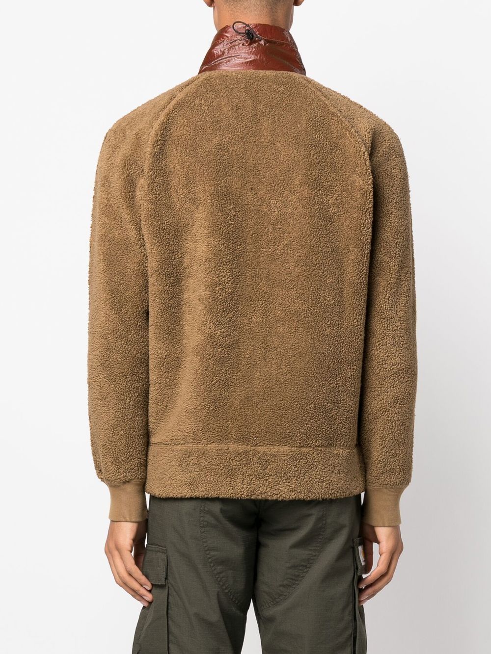 C.P. COMPANY Brown Sweater for Men | Warm Knit Pullover | Casual Winter Fashion | Perfect for Outdoor Activities & Office Wear