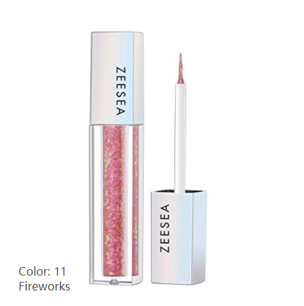ZEESEA Alice Liquid Eyeshadow - Long Lasting Shimmer & Glitter Eye Makeup for Women - Perfect for Party, Date Night & Special Occasions