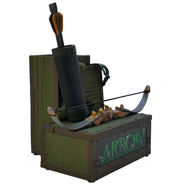 DC Comics Arrow TV Show Themed Pen Holder and Paper Clip Organizer - Perfect for Office, Home Desk, and Comic Book Fan Gifts