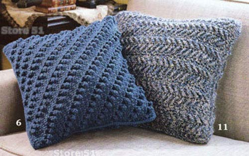 Handmade Crochet Pillow Covers - DIY Home Decor Patterns for Living Room, Bedroom & Sofa