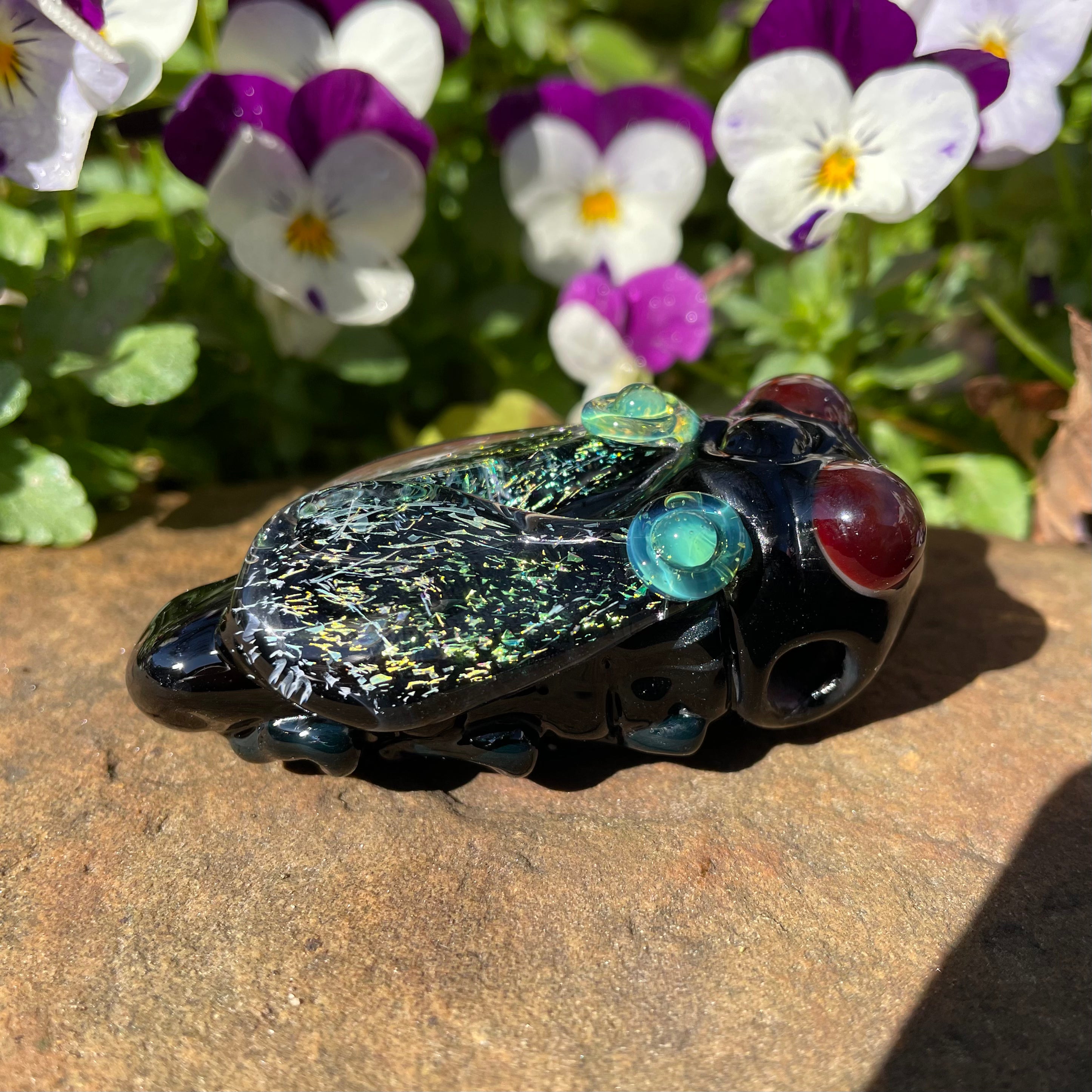 Handmade Cicada Pendant Necklace - Sterling Silver 925 Jewelry for Women - Nature-Inspired Insect Accessory for Boho, Gothic & Everyday Wear