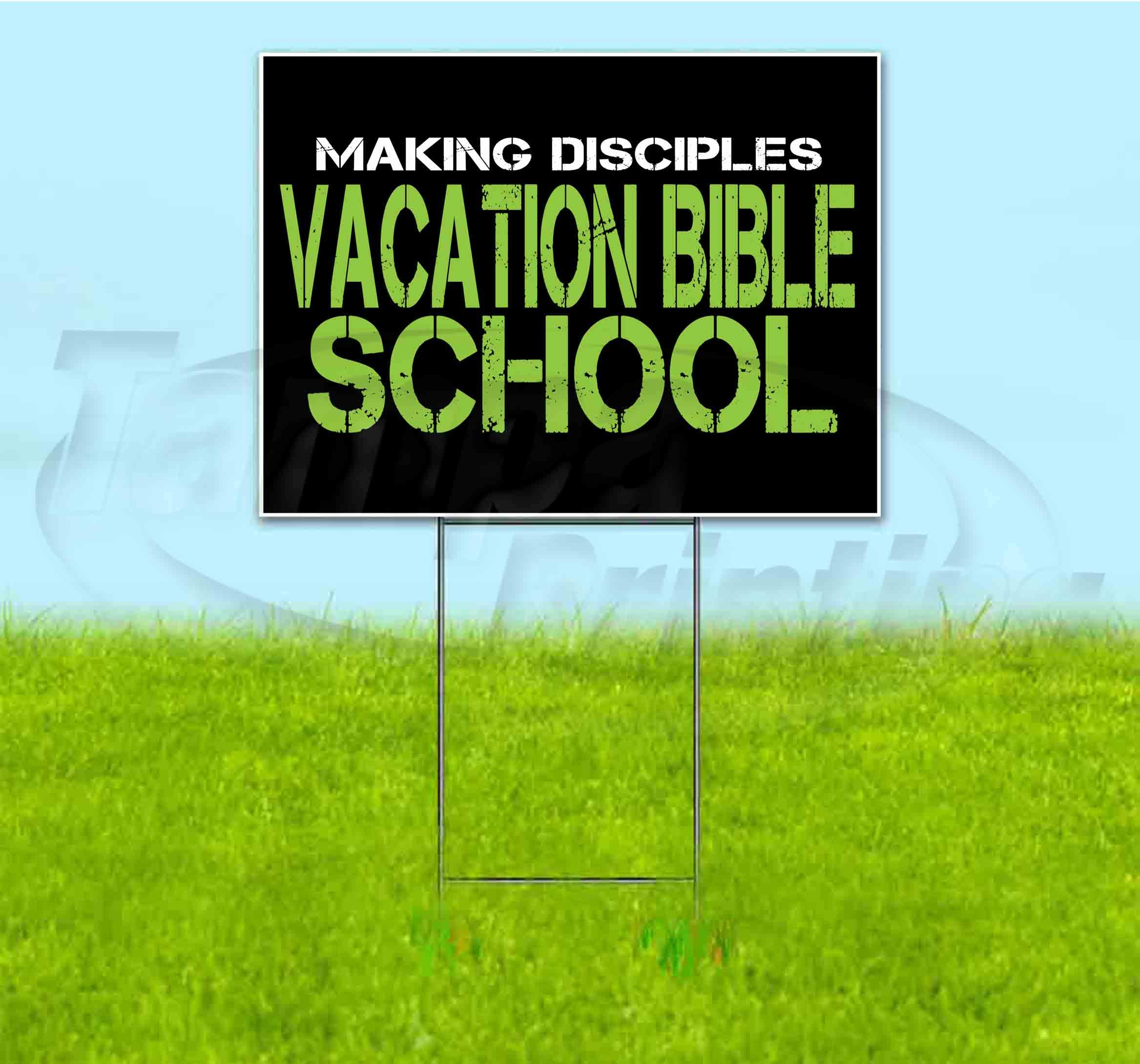 Vacation Bible School Yard Sign - 18