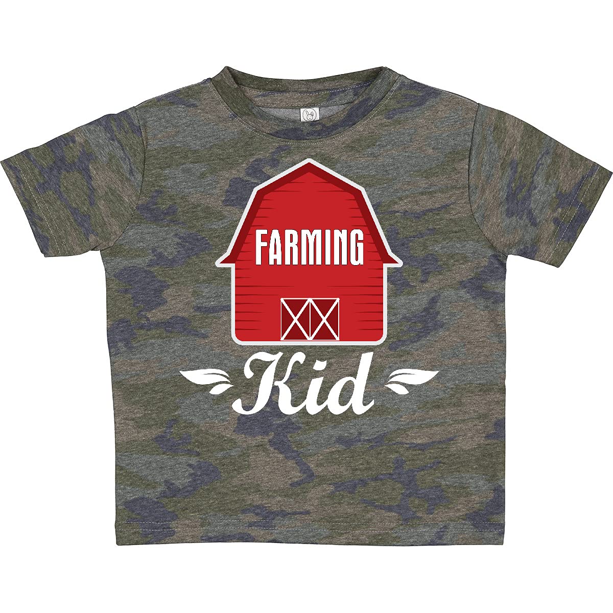 Inktastic Farming Kid Barn Toddler T-Shirt - Cute Farm Animal Design for Boys & Girls - Perfect for Playdates, Farm Visits & Outdoor Adventures