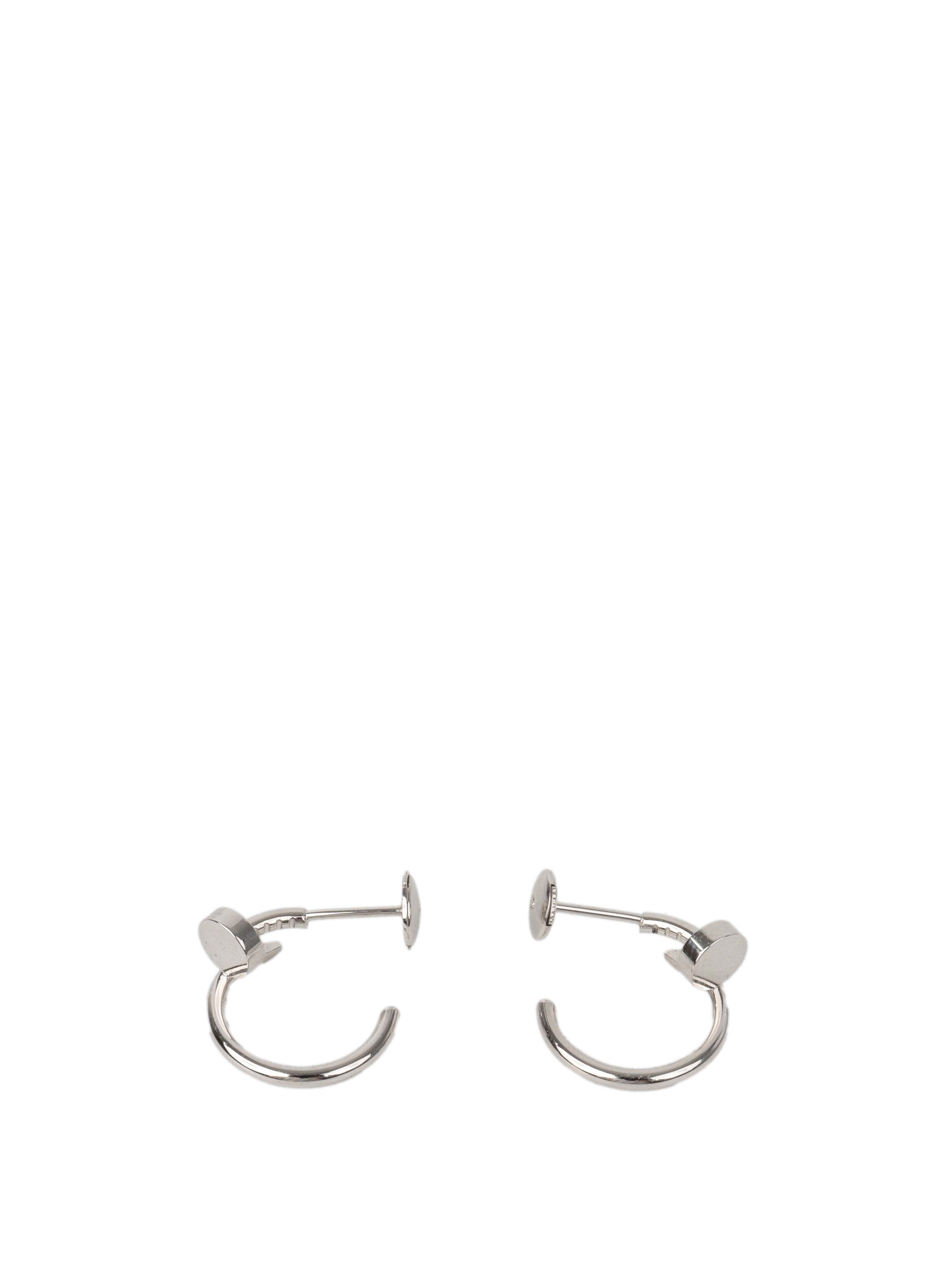 Cartier Juste un Clou Small Hoop Earrings - 18K Gold Luxury Jewelry for Women, Elegant Everyday Wear & Special Occasions