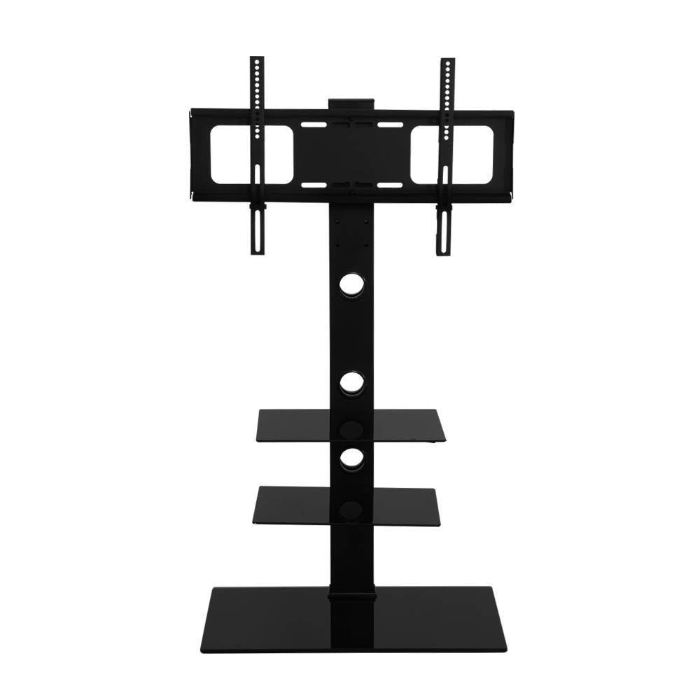 Adjustable TV Floor Stand for 32-70 Inch Screens - Swivel & Height Adjustable TV Mount Bracket - Perfect for Living Room, Bedroom & Home Theater Setup