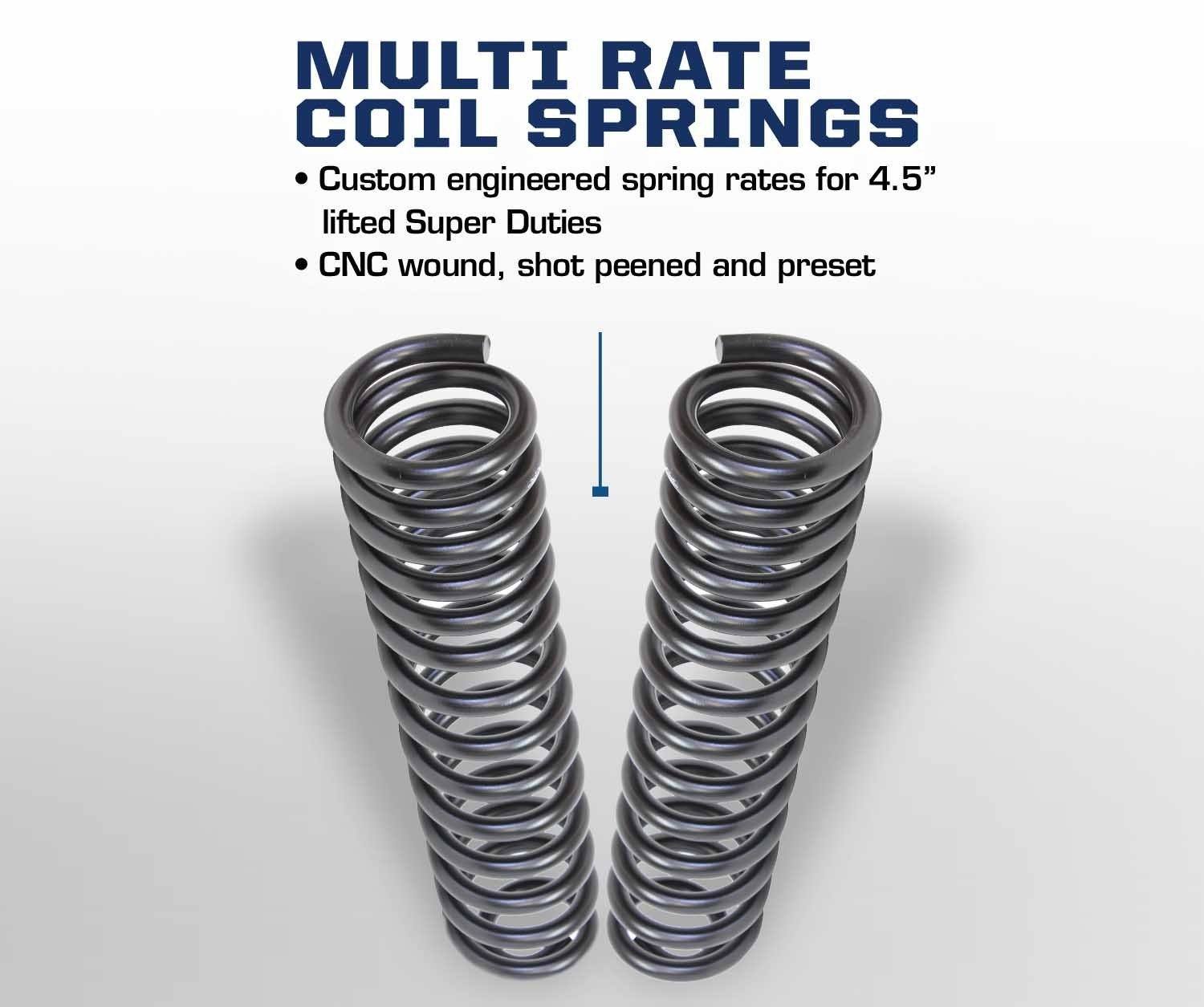 2005-2004 Ford F250 F350 Carli Coil Spring Kit - Heavy Duty Suspension Upgrade for Off-Road & Towing Performance