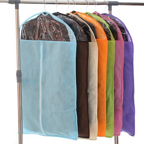SANWOOD Dustproof Clothes Storage Bag - Premium Garment Protector for Suits, Dresses & Clothing | Travel & Home Organization Cover | Ideal for Closet, Wardrobe & Luggage Storage