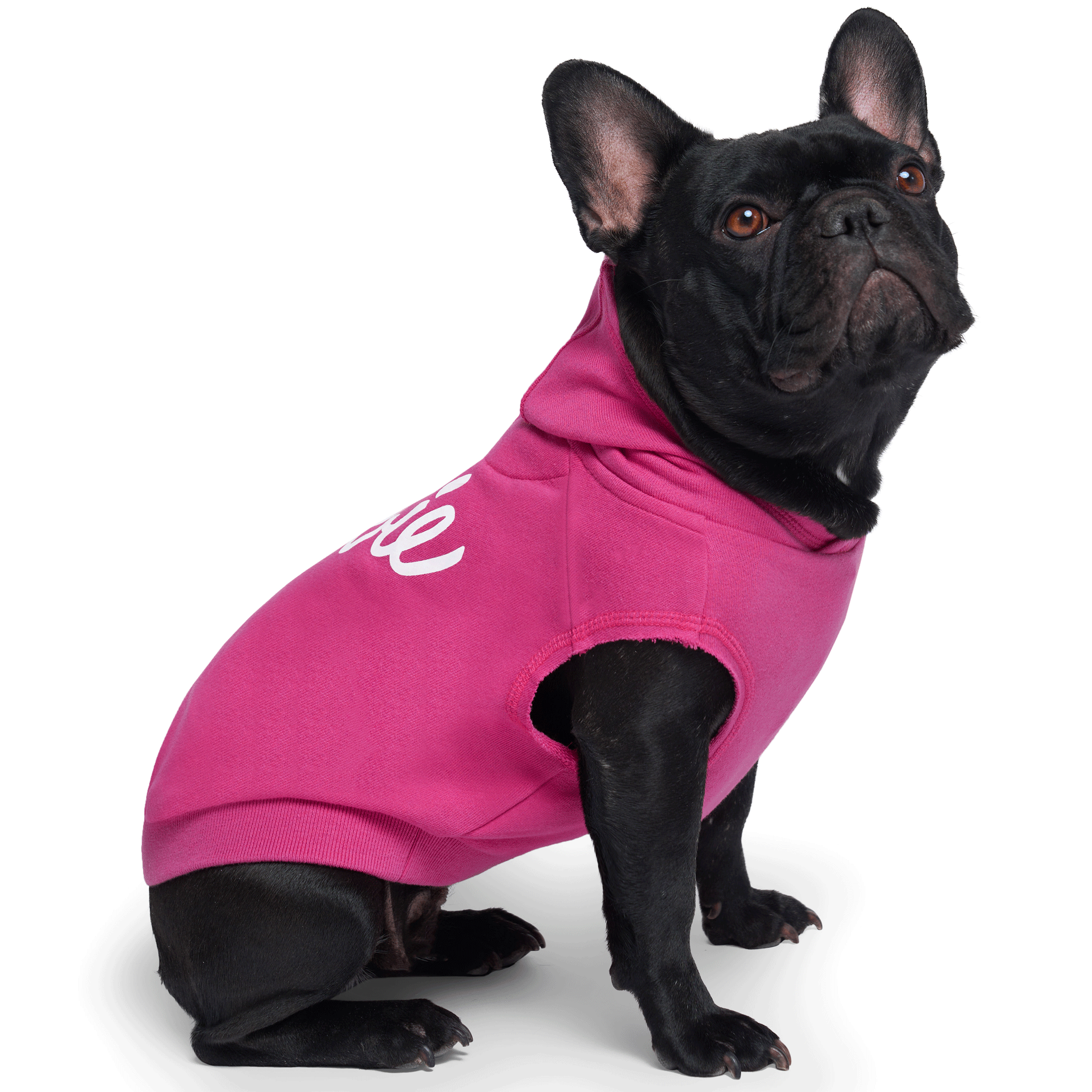 Barbie No Authority Hoodie - Dark Pink Pullover Sweatshirt for Women & Girls | Casual Wear, Street Style, Gift for Barbie Fans