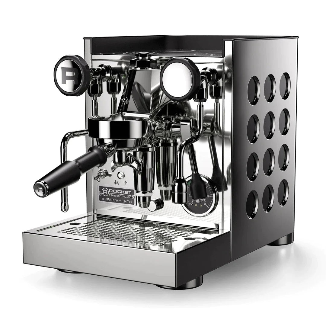 Stainless Steel & Black
