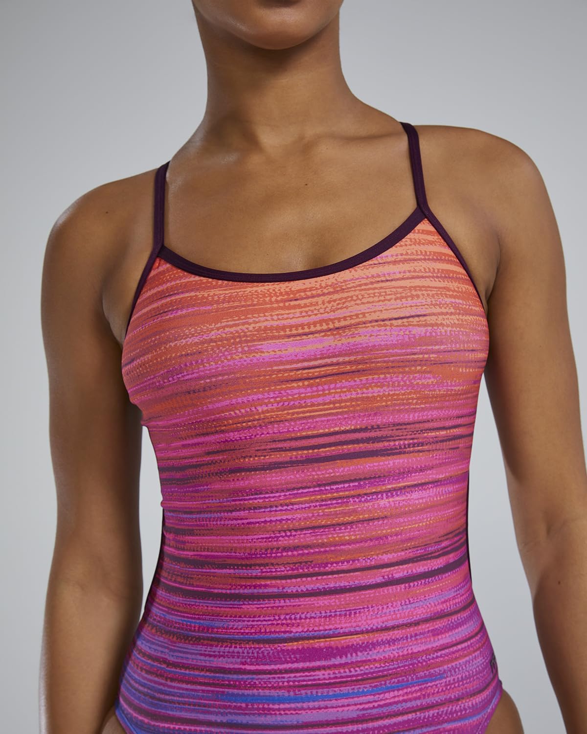 TYR Women's Durafast Elite TrinityFit Swimsuit - High Performance One Piece Competitive Swimwear for Lap Swimming, Training & Water Aerobics